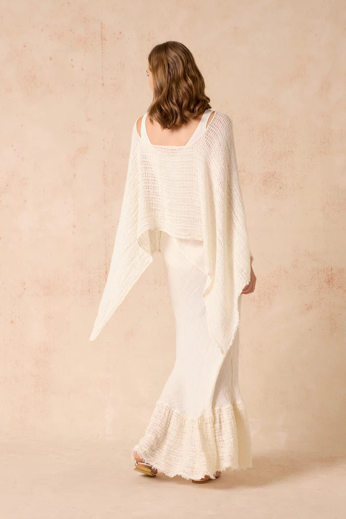 ESTILO EMPORIO MULTI WEAR PONCHO GIORNO PANNA