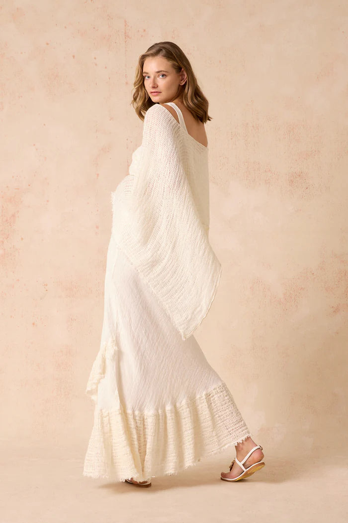 ESTILO EMPORIO MULTI WEAR PONCHO GIORNO PANNA