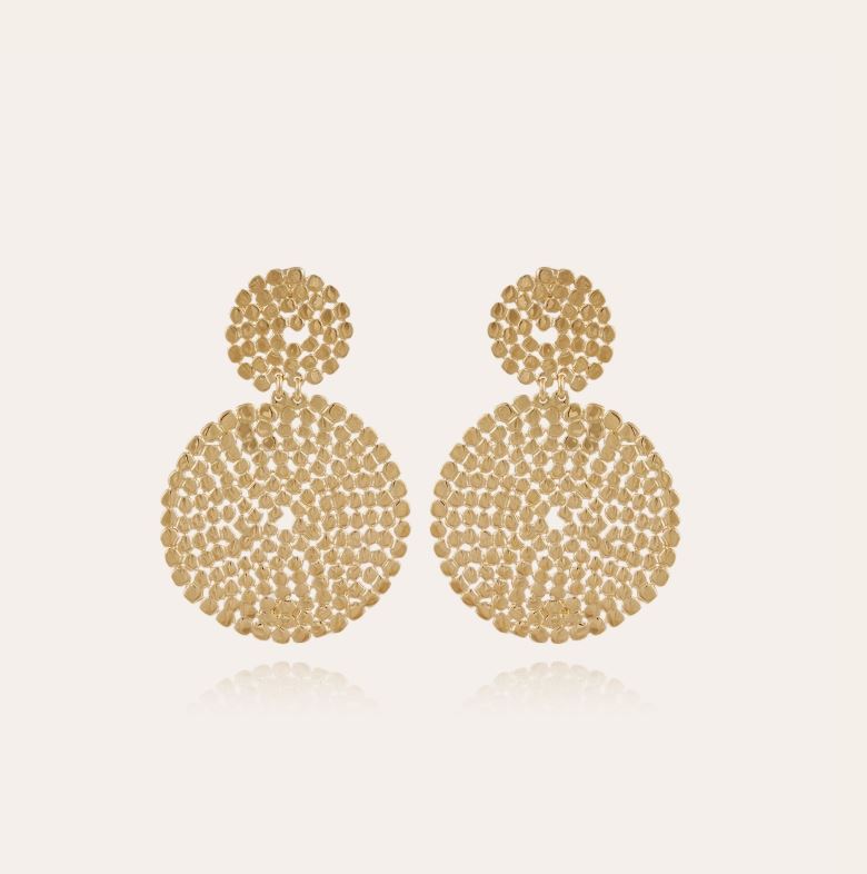 GAS BIJOUX ONDE LUCKY EARRINGS GOLD