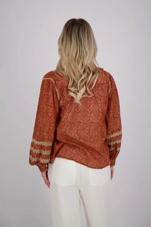 MAISON HOTEL GHANA BLOUSE AKUA PAPAYA