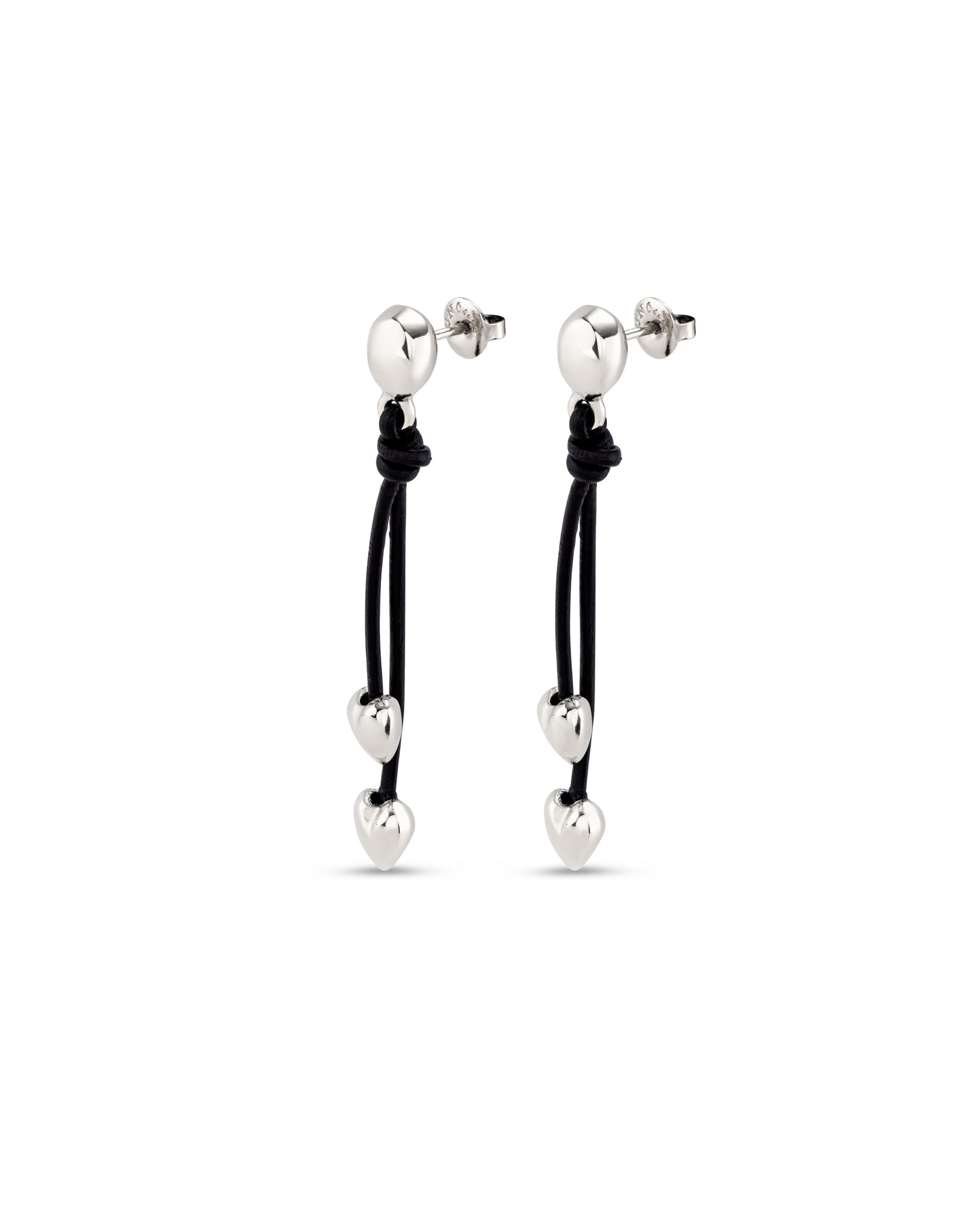 UNOde50 PRETTY LOVE EARRINGS SILVER