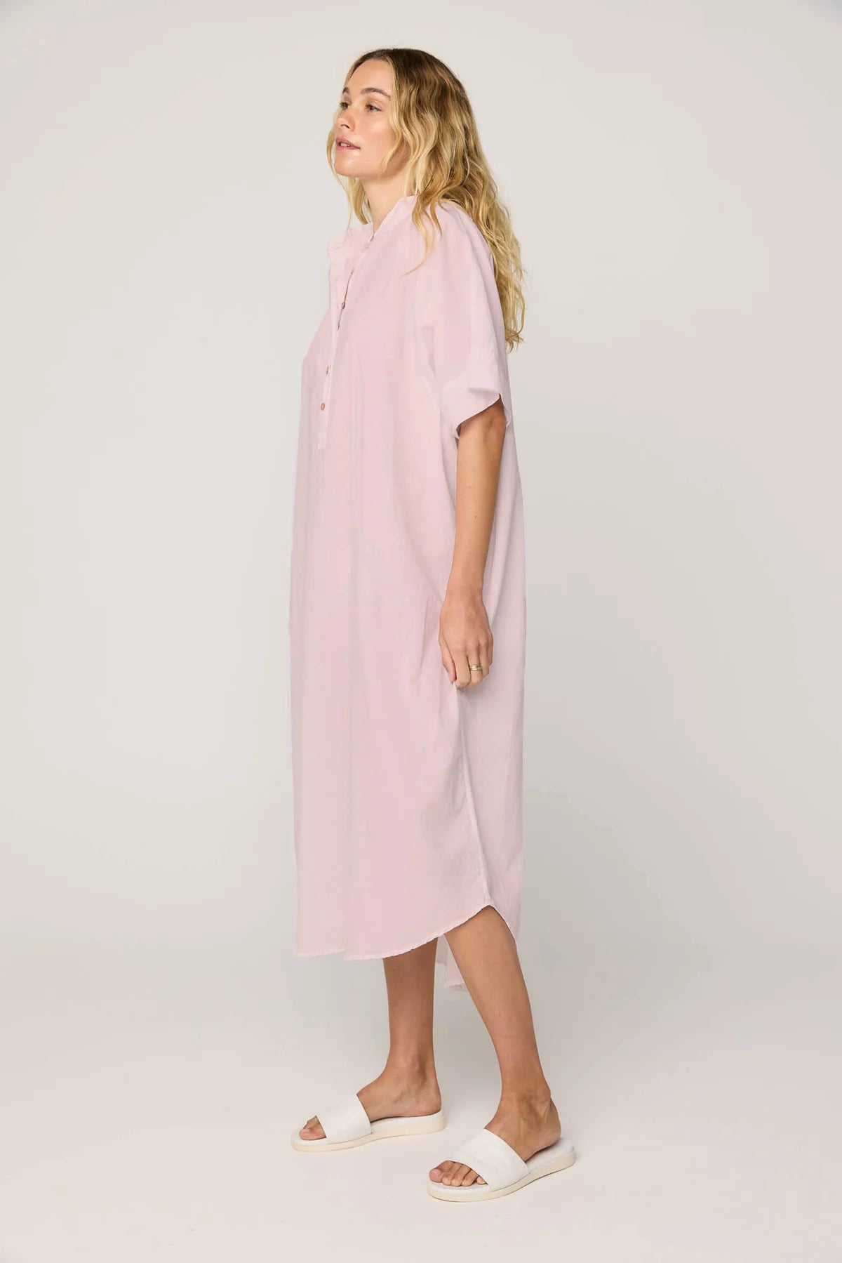 PRIMNESS AVERY SHIRT DRESS ROSY BROWN