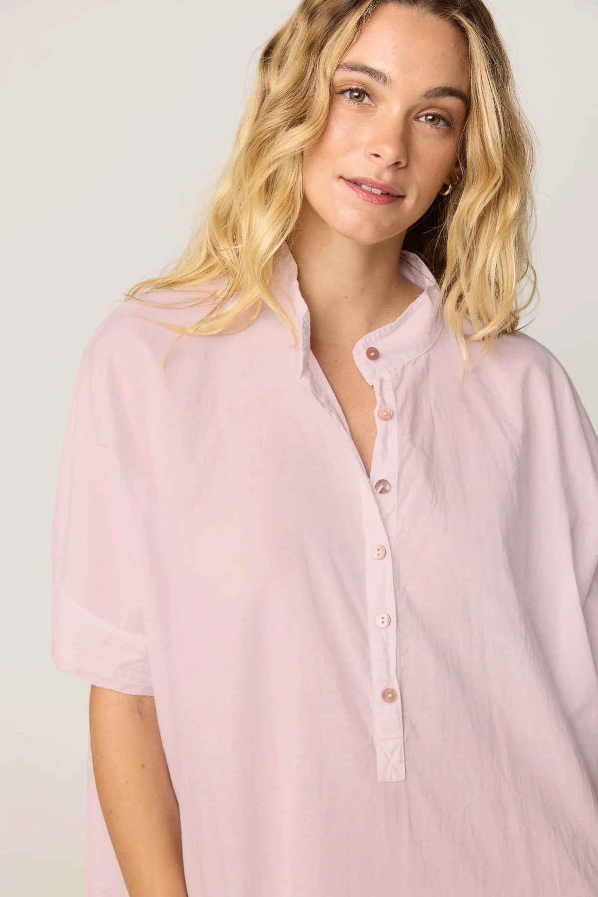 PRIMNESS AVERY SHIRT DRESS ROSY BROWN