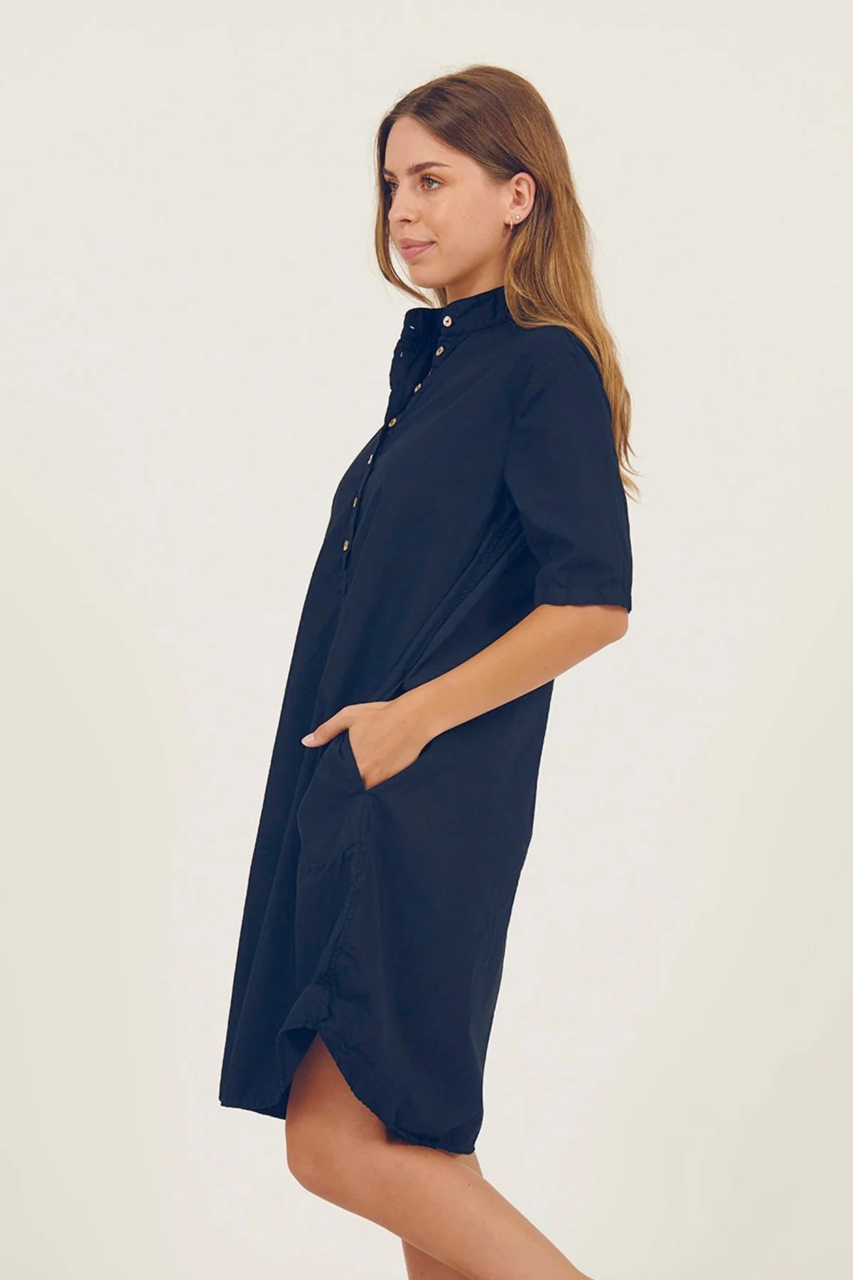 PRIMNESS BIBO DRESS DARK NAVY