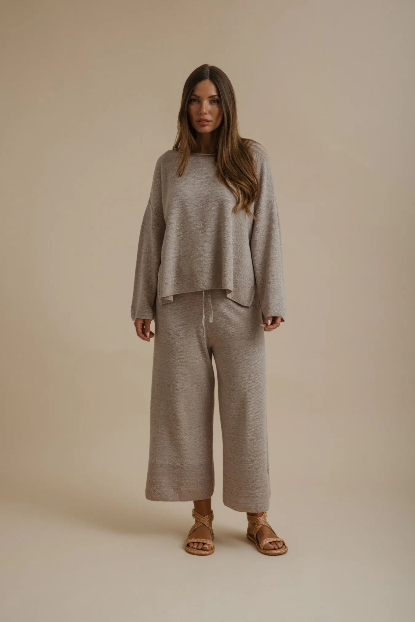 TALAMAYA RETREAT COTTON TWIST PANT SUNSET