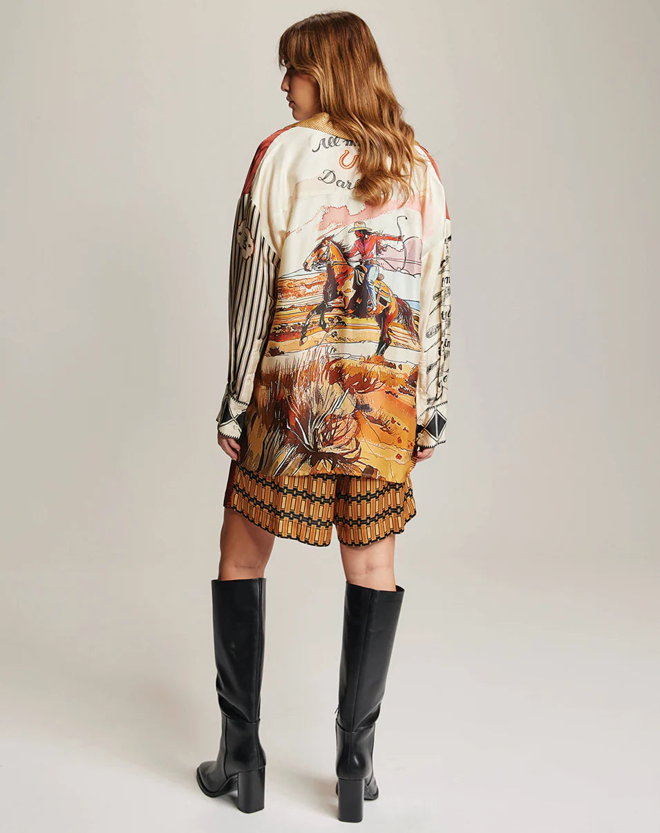 ME369 PARKER COLLAR SHIRT RODEO