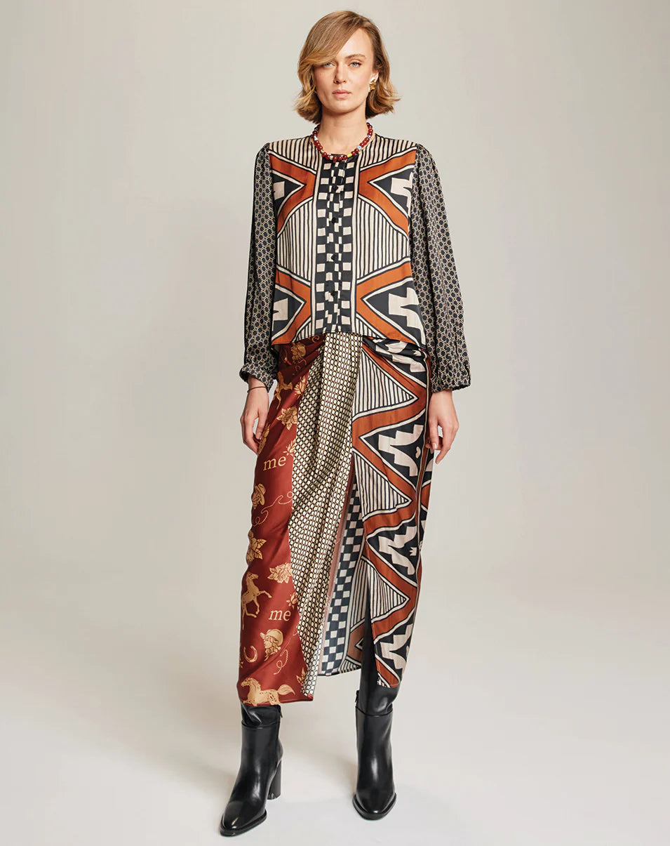 ME369 AVIA ROUND NECK RODEO SHIRT