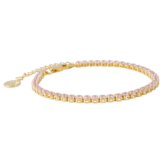 FAIRLEY ROSA TENNIS BRACELET