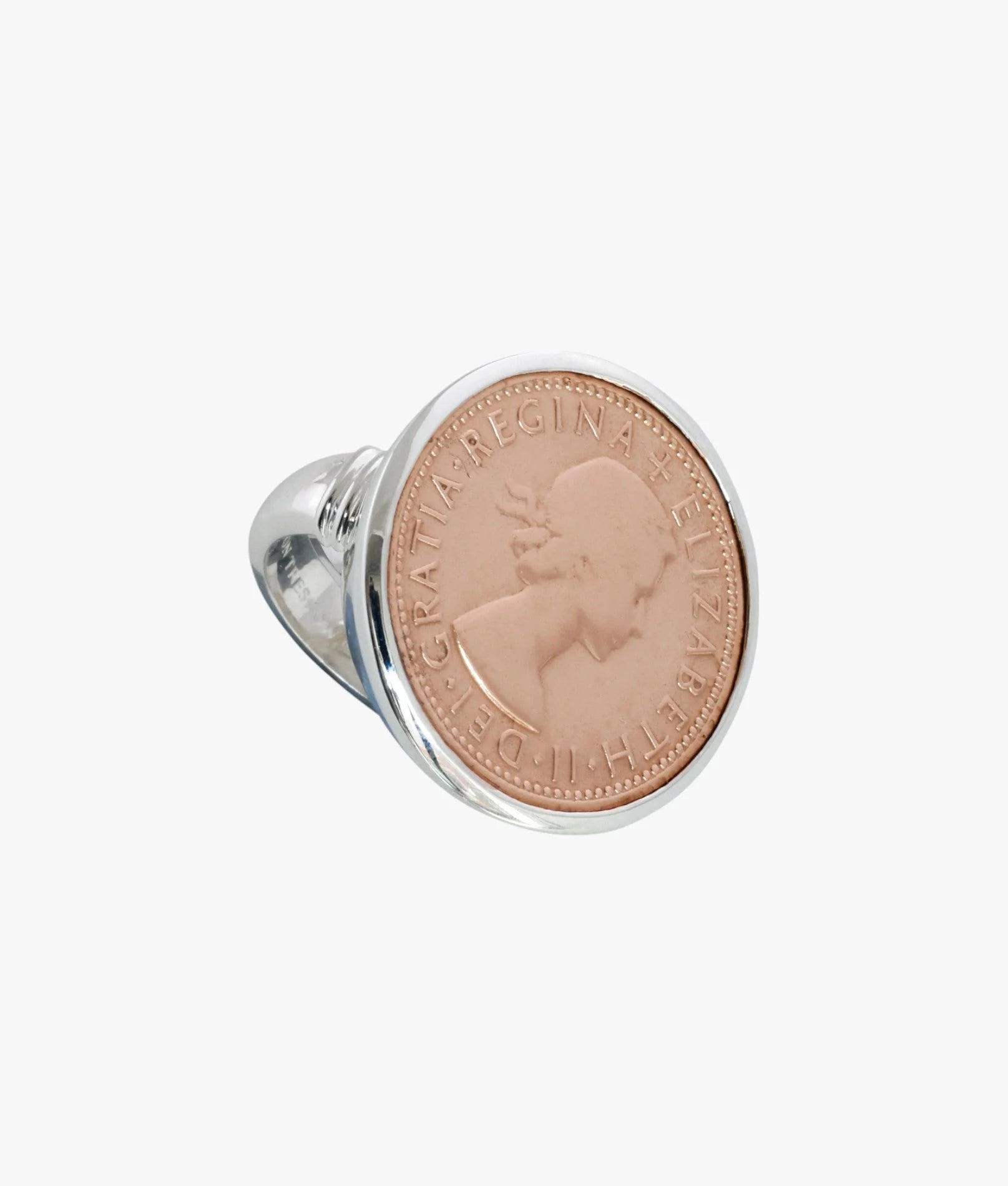 VON TRESKOW SHILLING COIN RING