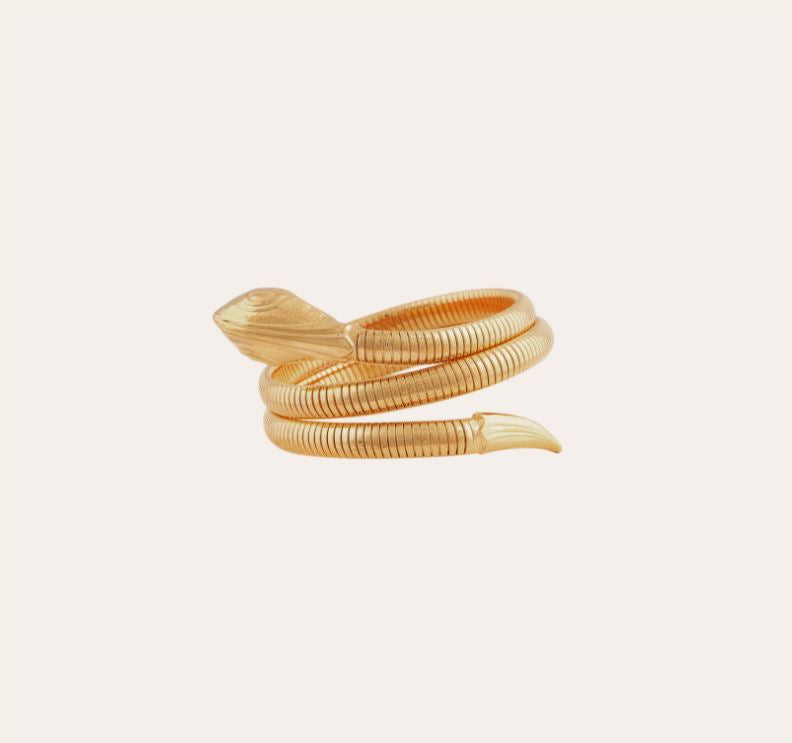 GAS BIJOUX SERPENT BRACELET GOLD