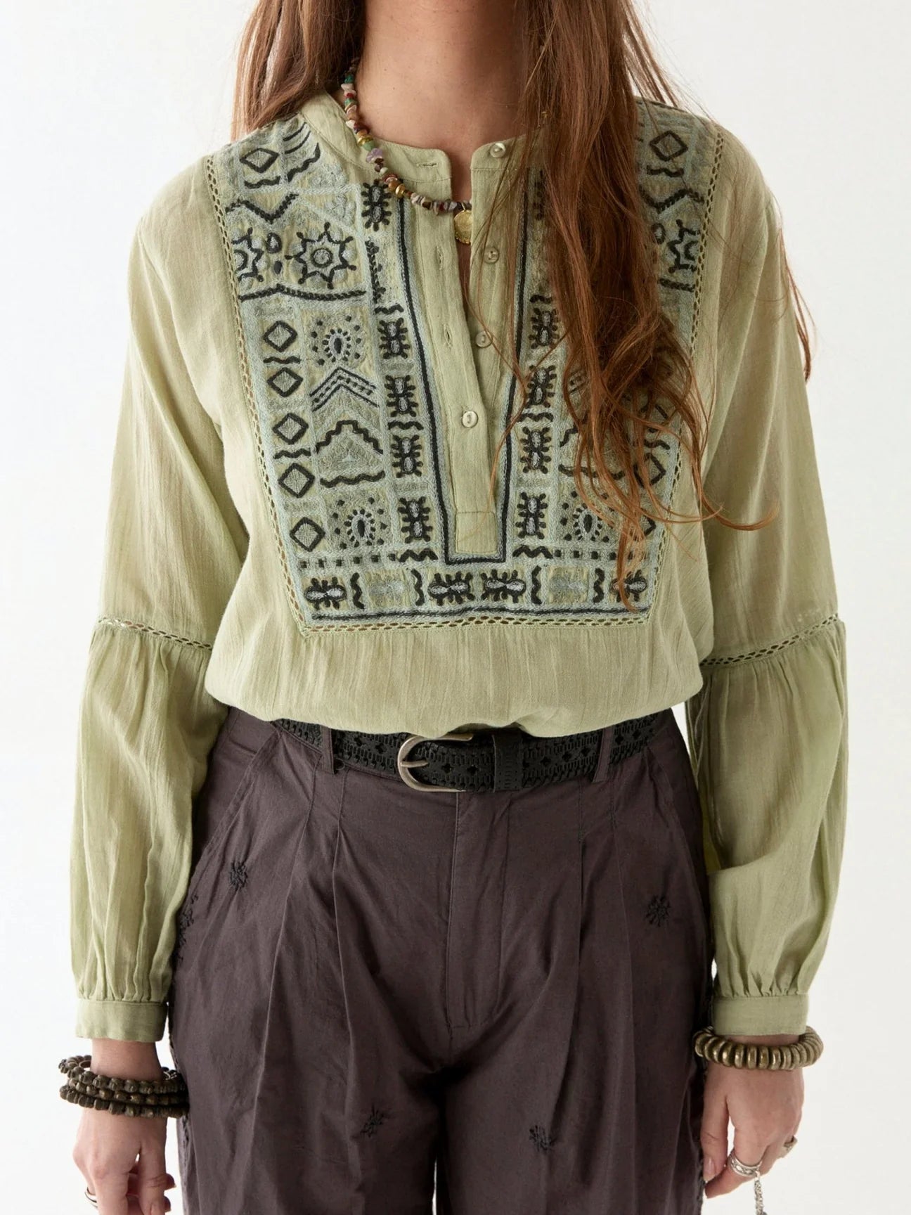MAISON HOTEL SHANTI BLOUSE AL GREEN