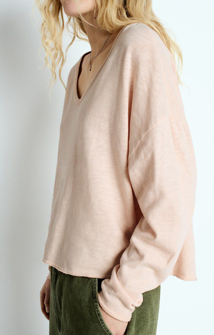 AMERICAN VINTAGE LONG SLEEVE T'SHIRT SONOMA - BISCUIT VINTAGE
