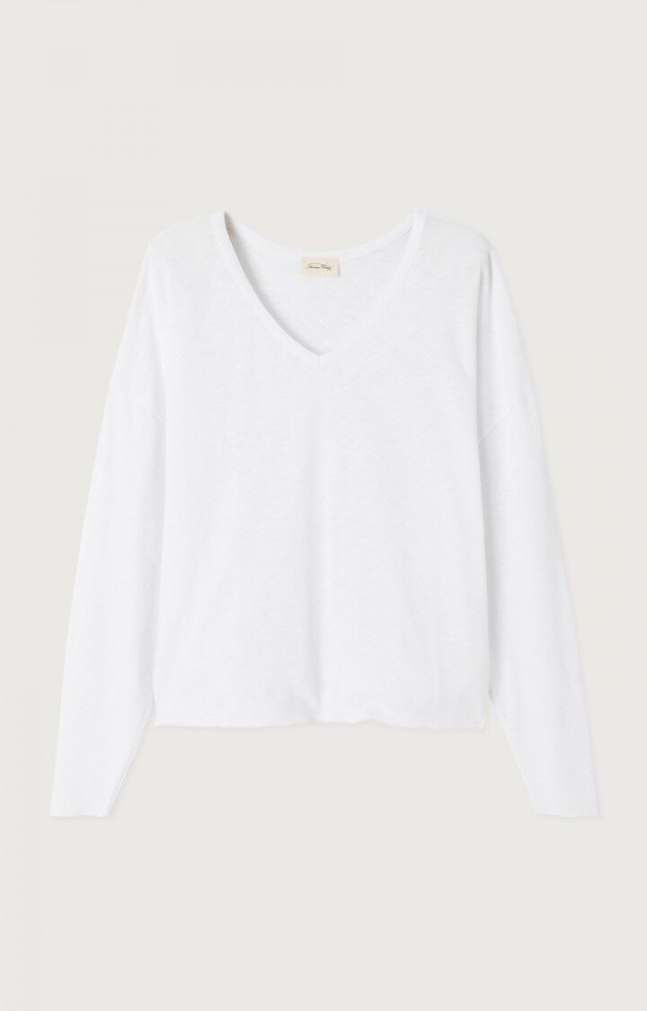 AMERICAN VINTAGE LONG SLEEVE T'SHIRT SONOMA - WHITE