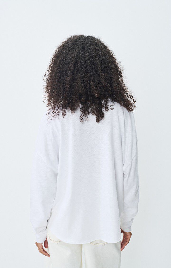 AMERICAN VINTAGE LONG SLEEVE T'SHIRT SONOMA - WHITE