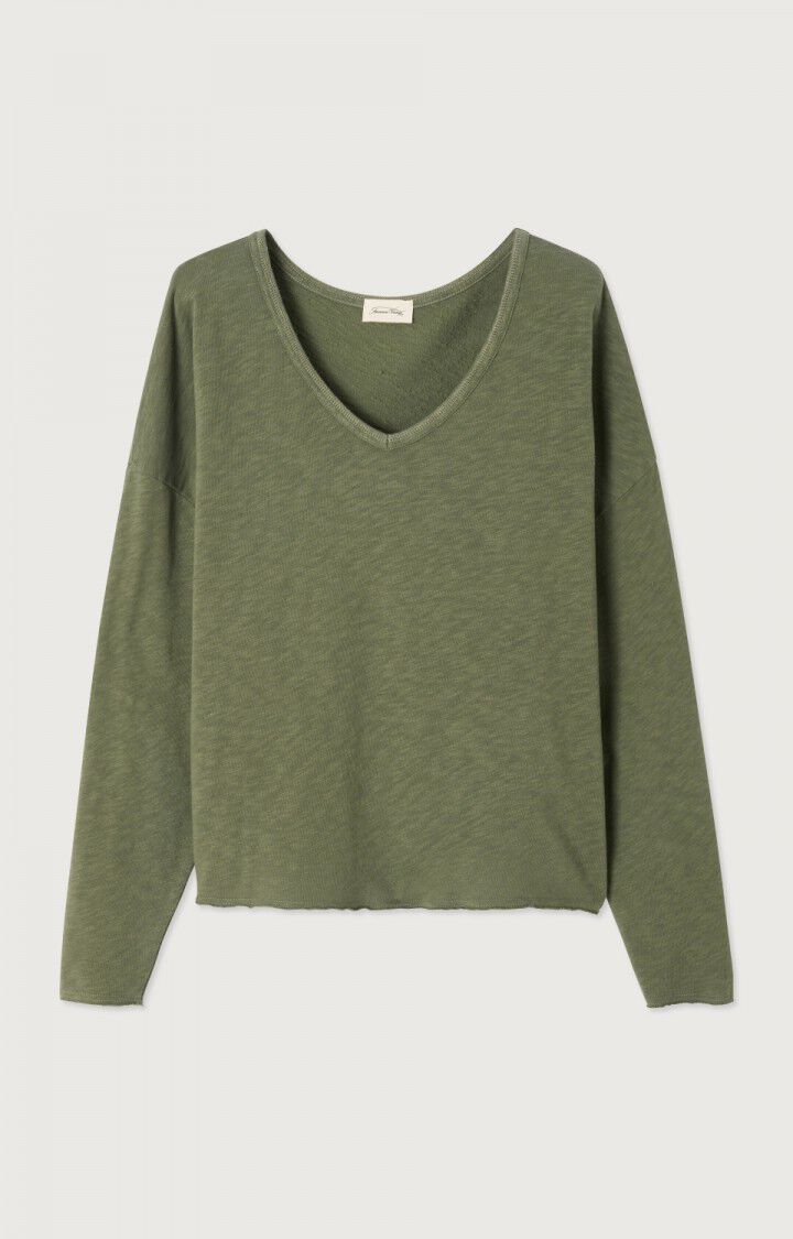 AMERICAN VINTAGE LONG SLEEVE T'SHIRT SONOMA - VINTAGE TURTLE