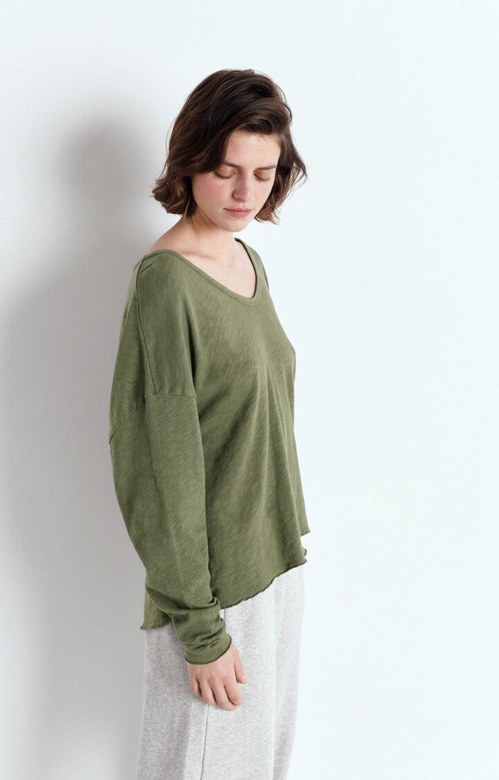 AMERICAN VINTAGE LONG SLEEVE T'SHIRT SONOMA - VINTAGE TURTLE