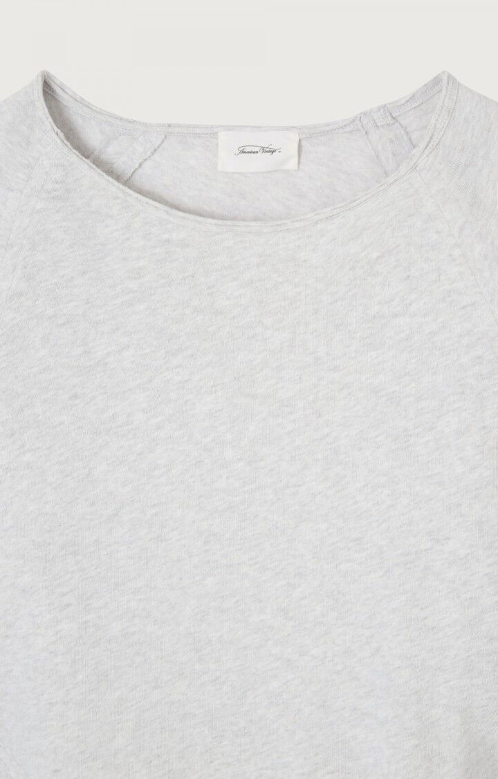 AMERICAN VINTAGE LONG SLEEVE T-SHIRT SONOMA - ARCTIC MELANGE