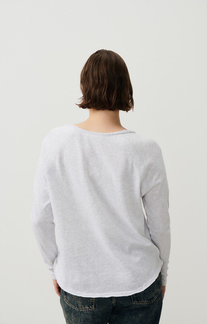 AMERICAN VINTAGE LONG SLEEVE T-SHIRT SONOMA - ARCTIC MELANGE