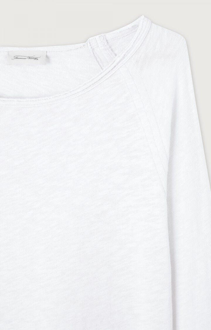 AMERICAN VINTAGE LONG SLEEVE T-SHIRT SONOMA - WHITE