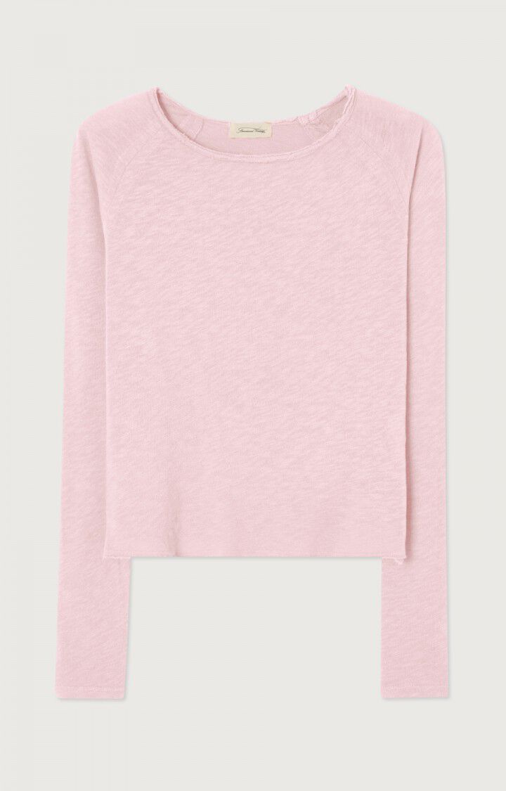 AMERICAN VINTAGE LONG SLEEVE T-SHIRT SONOMA - MARSHMELLOW