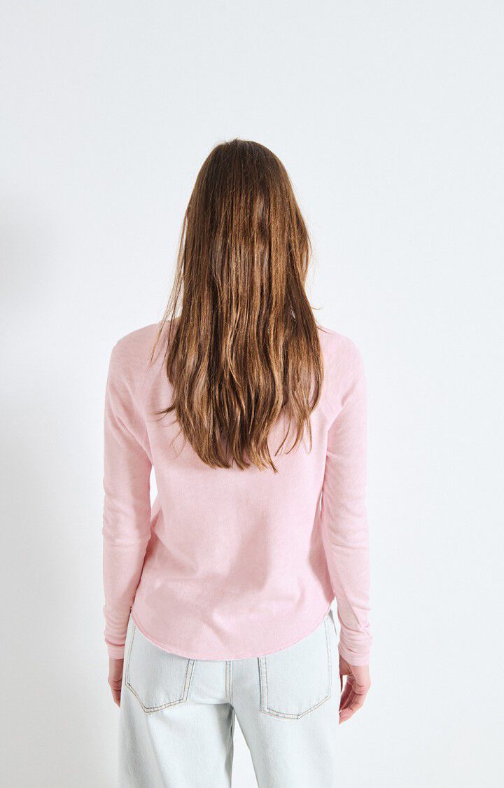AMERICAN VINTAGE LONG SLEEVE T-SHIRT SONOMA - MARSHMELLOW