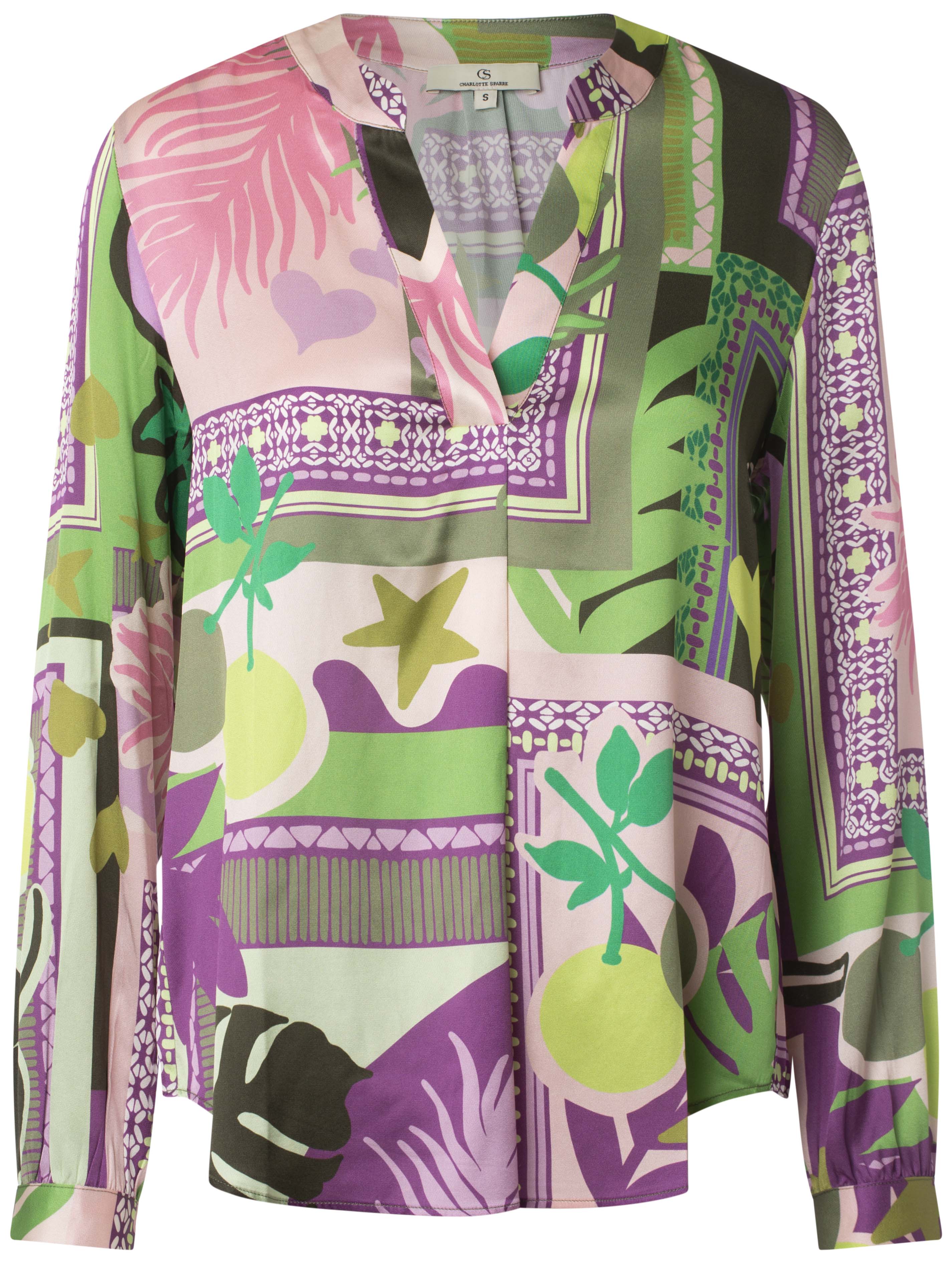 CHARLOTTE SPARRE SPARK BLOUSE SUMMERFEEL LILAC
