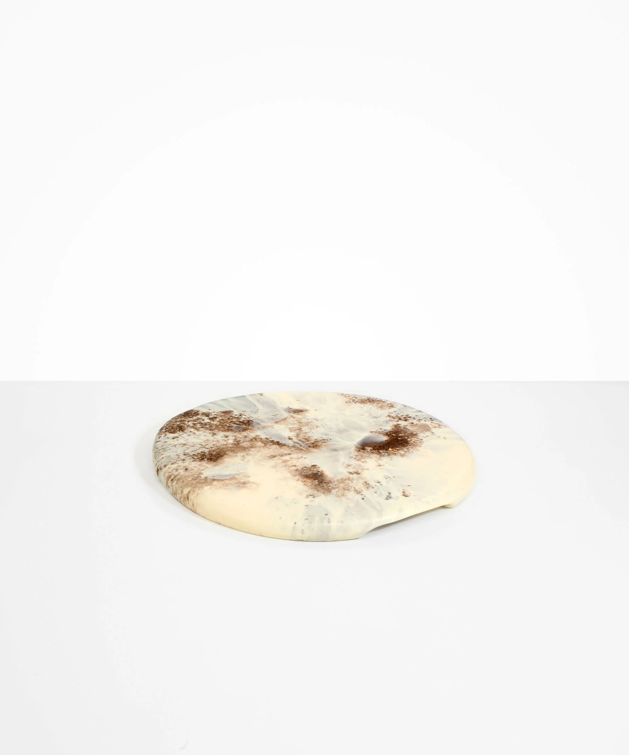 DINOSAUR DESIGNS CAPPUCCINO TEMPLE CHEESE PLATTER