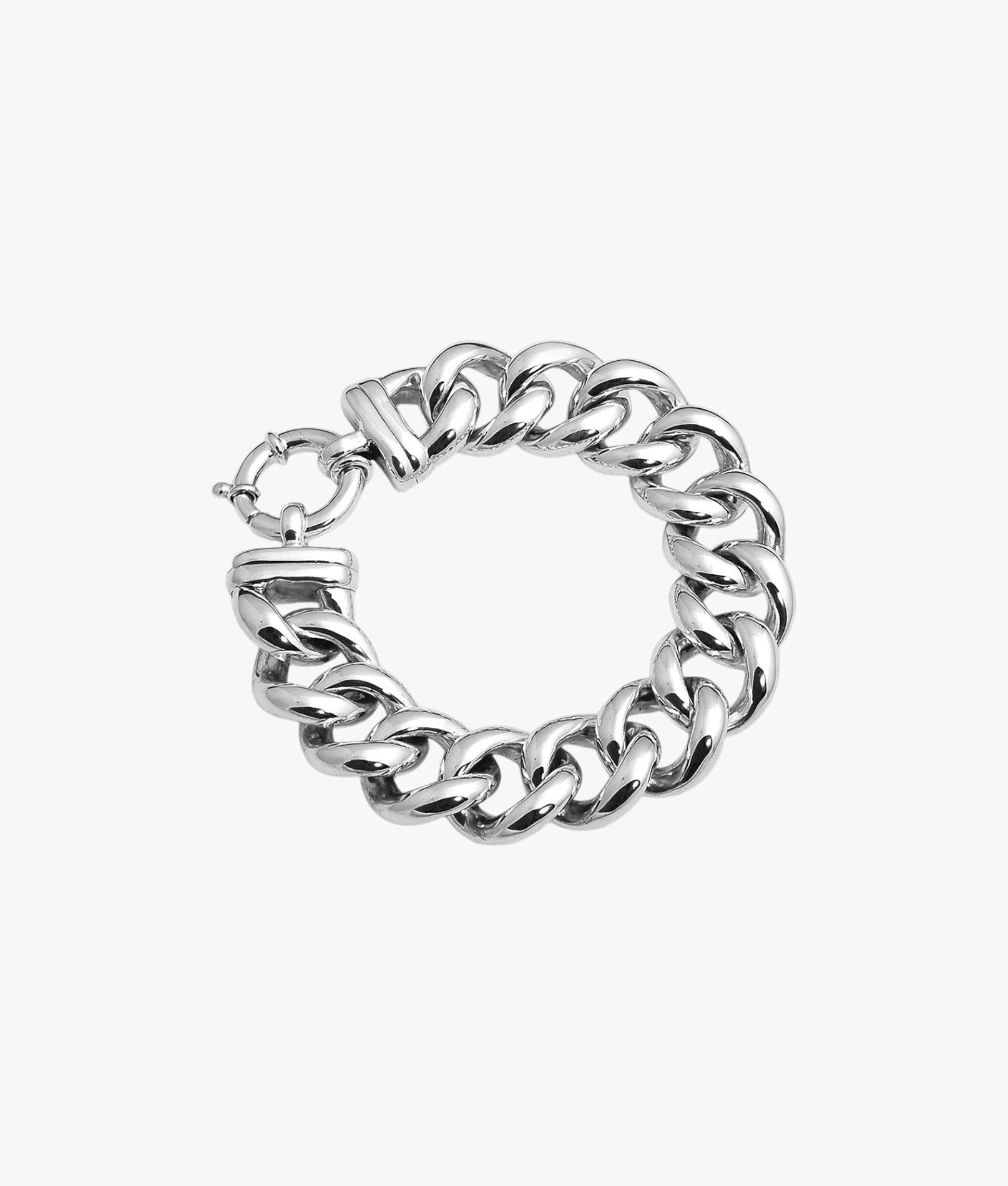 VON TRESKOW BIG MAMA BOLT BRACELET SILVER