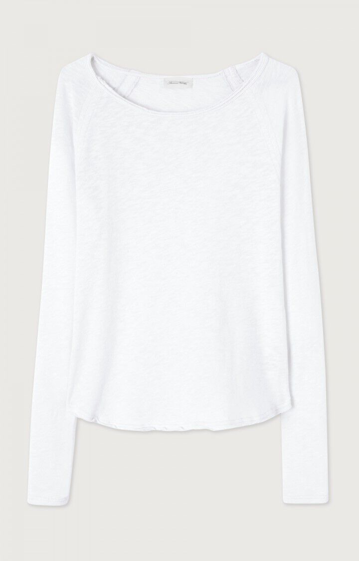 AMERICAN VINTAGE LONG SLEEVE T-SHIRT SONOMA - WHITE