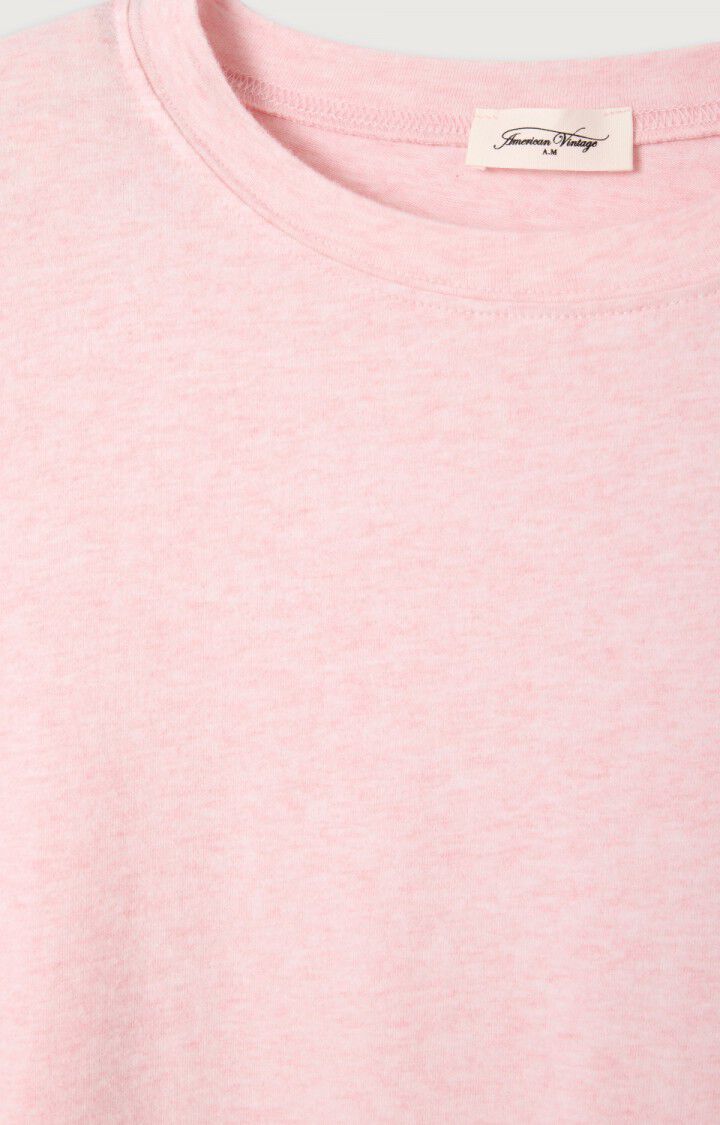 AMERICAN VINTAGE LONG SLEEVE T-SHIRT YPAWOOD - MELANGE GLAZING