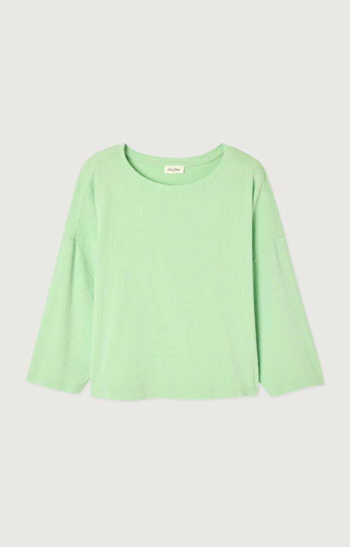 AMERICAN VINTAGE LONG SLEEVE T'SHIRT YRUKI - ALMOND