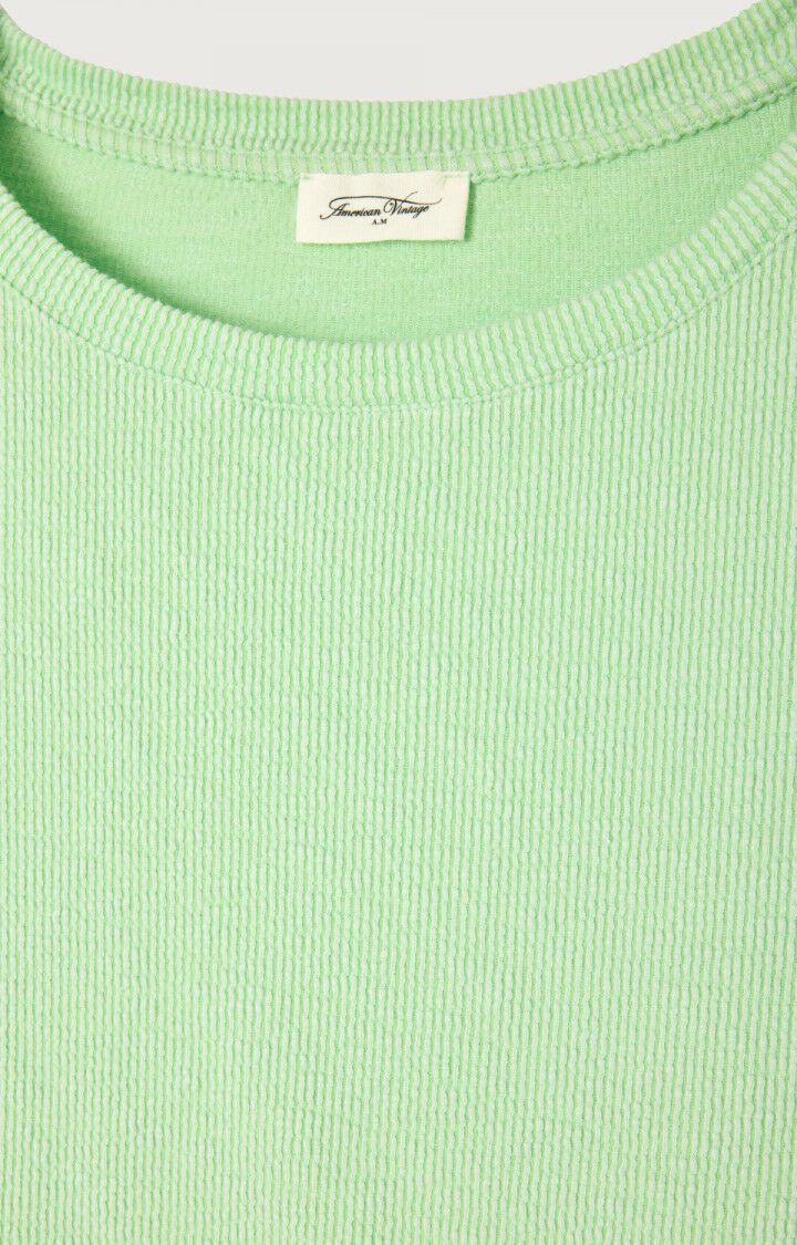 AMERICAN VINTAGE LONG SLEEVE T'SHIRT YRUKI - ALMOND