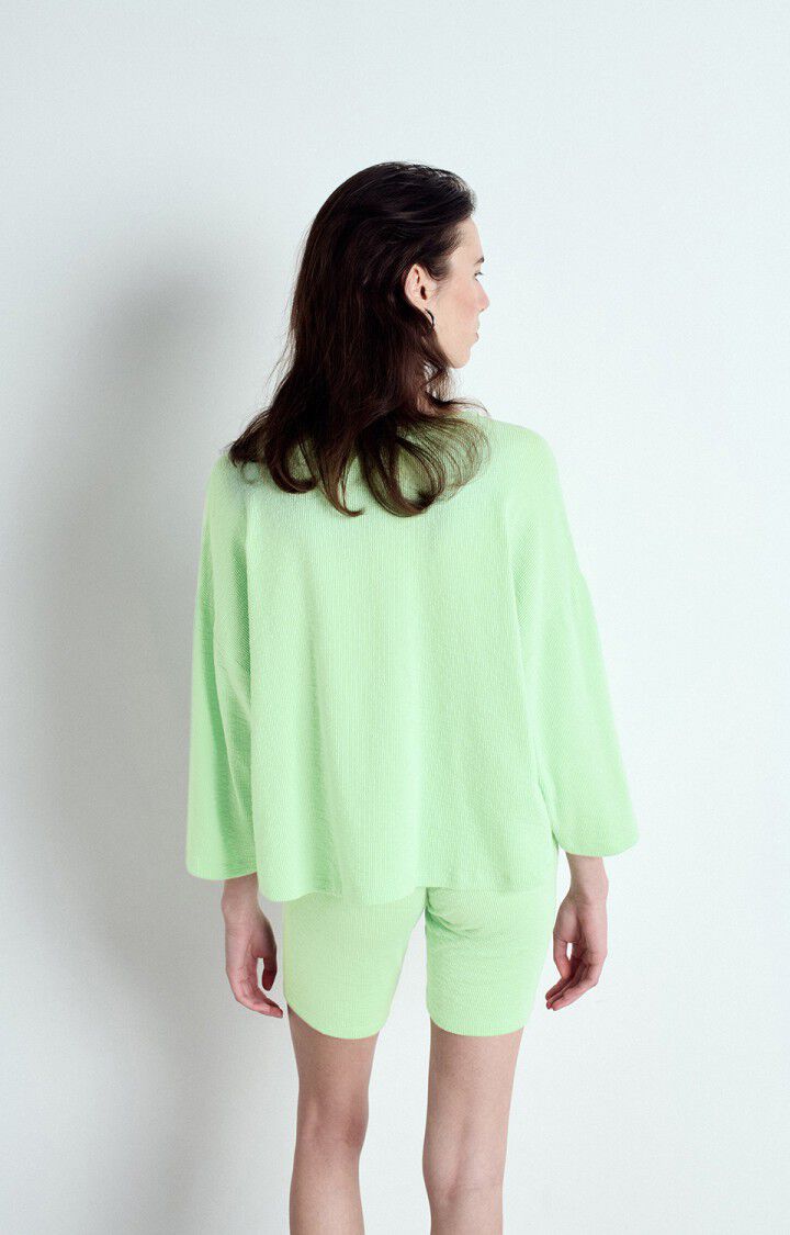 AMERICAN VINTAGE LONG SLEEVE T'SHIRT YRUKI - ALMOND