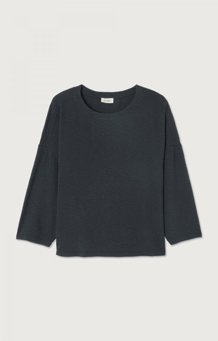 AMERICAN VINTAGE LONG SLEEVE T'SHIRT YRUKI - SLATE