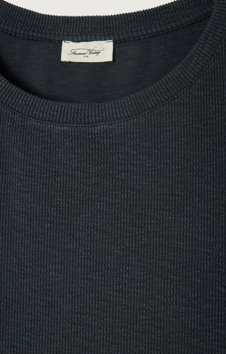 AMERICAN VINTAGE LONG SLEEVE T'SHIRT YRUKI - SLATE