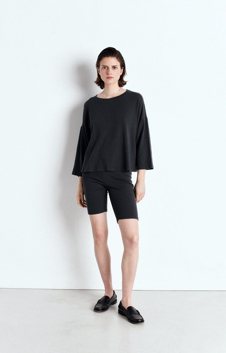 AMERICAN VINTAGE LONG SLEEVE T'SHIRT YRUKI - SLATE