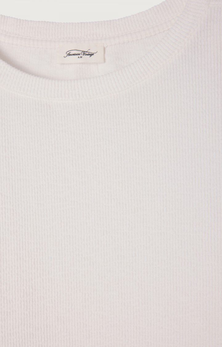 AMERICAN VINTAGE LONG SLEEVE T'SHIRT YRUKI - WHITE