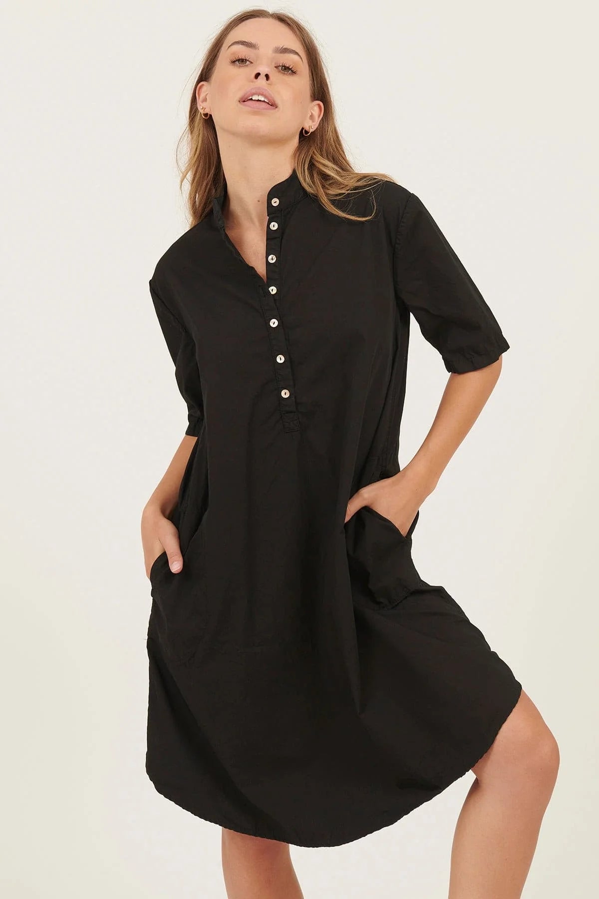 PRIMNESS BIBO DRESS NOIR