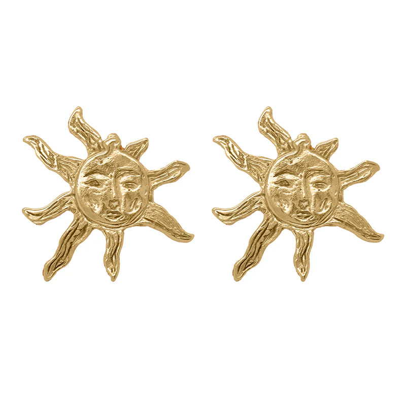 CLEOPATRAS BLING MINI APOLLO SUN EARRINGS