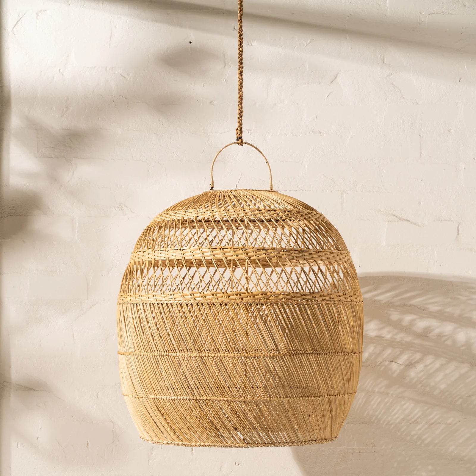 INARTISAN DALIAH RATTAN OVERSIZED LIGHT SHADE NATURAL