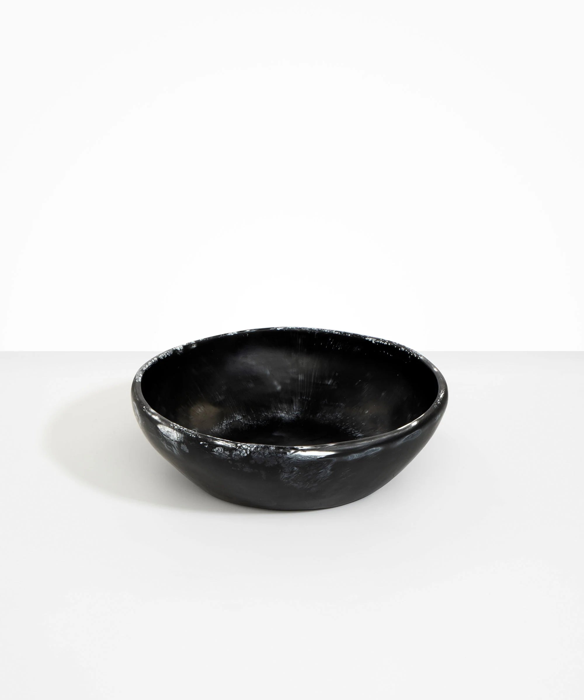 DINOSAUR DESIGNS BLACK MARBLE LARGE SALAD BOWL