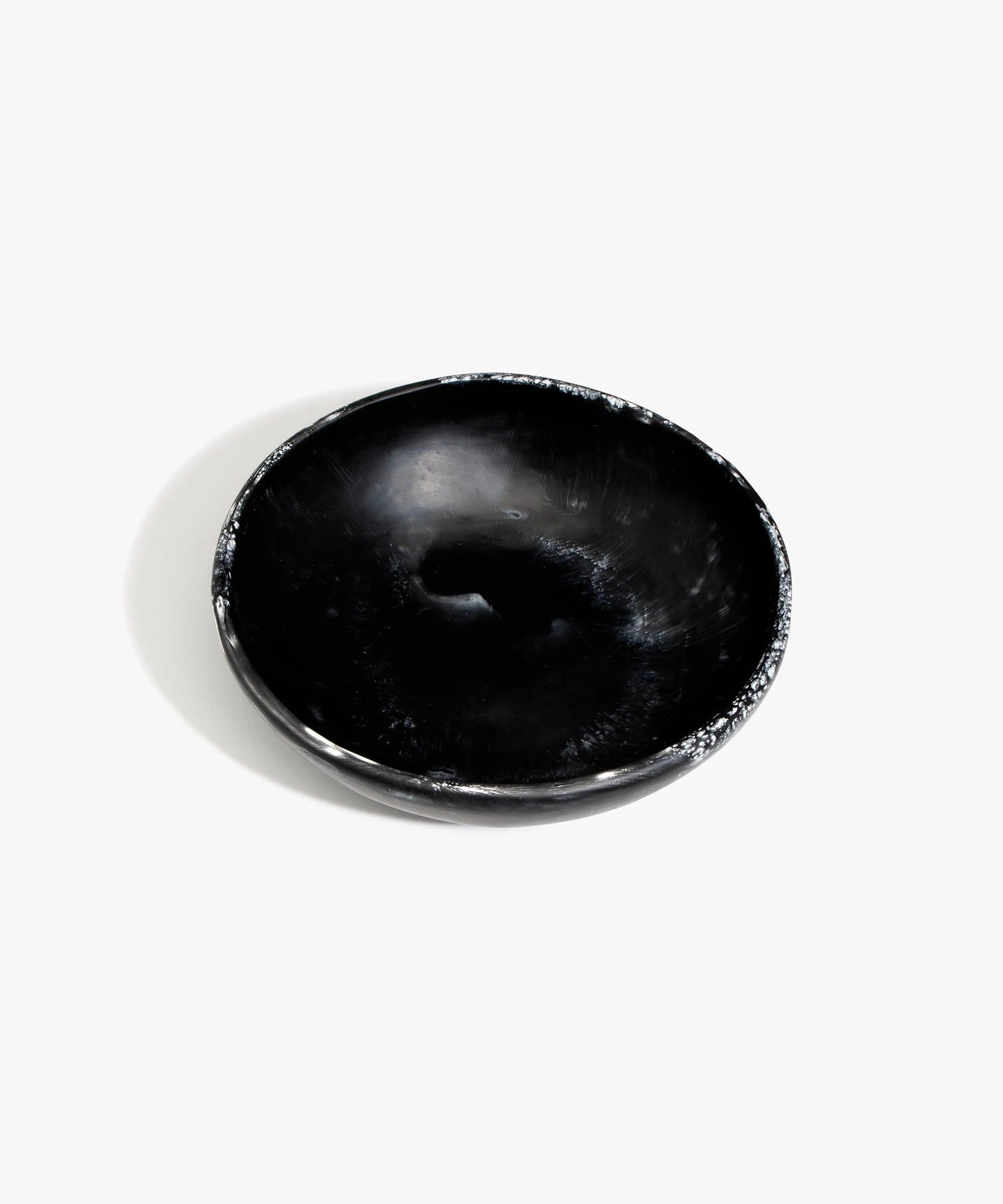 DINOSAUR DESIGNS BLACK MARBLE LARGE SALAD BOWL