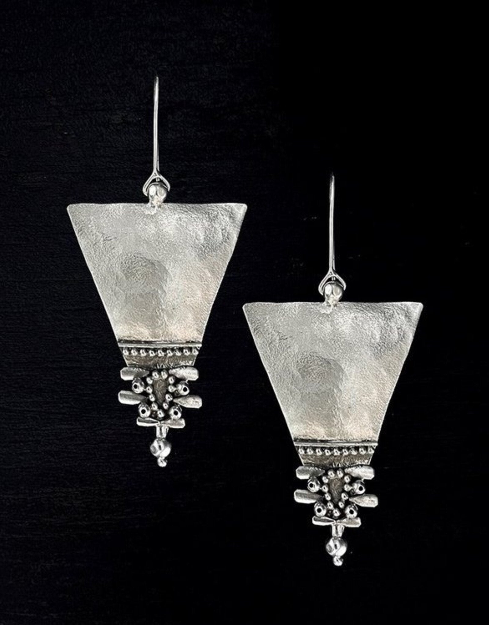 EWA TARAI SILVER EARRINGS