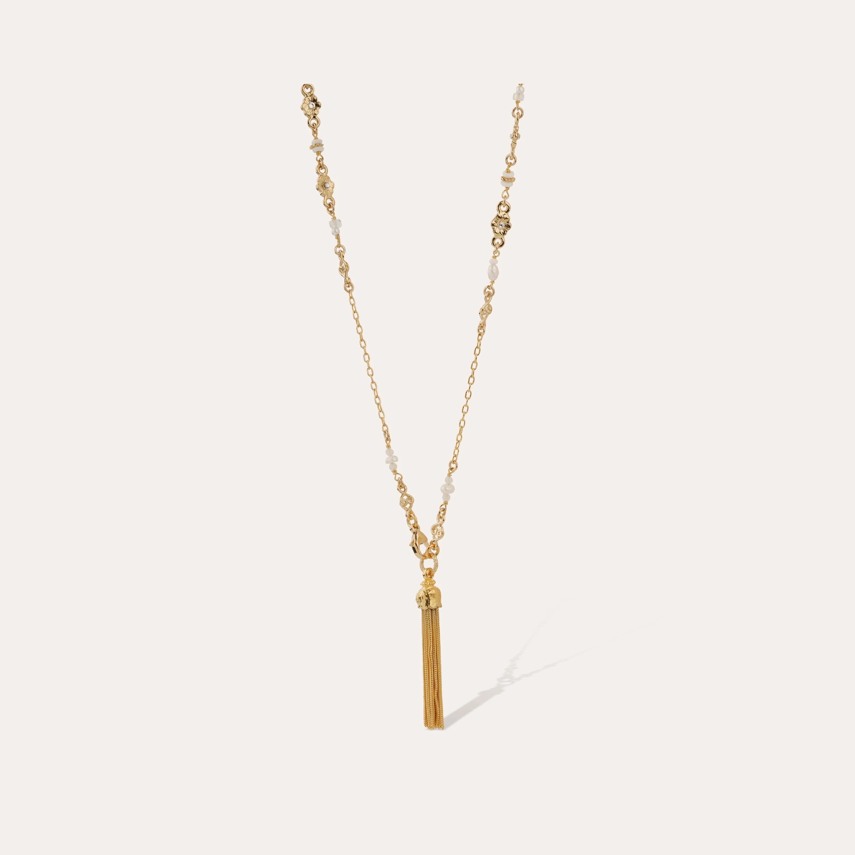GAS BIJOUX LONG FLORETTE NECKLACE