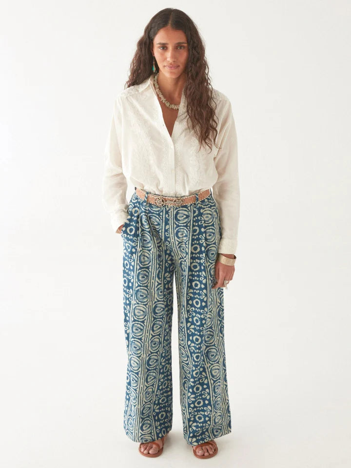 MAISON HOTEL GANGES BLOUSE OFF WHITE