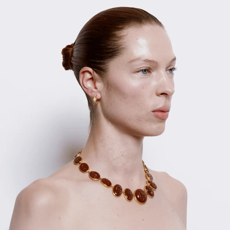 CLEOPATRAS BLING GRACCHI HOOP EARRINGS
