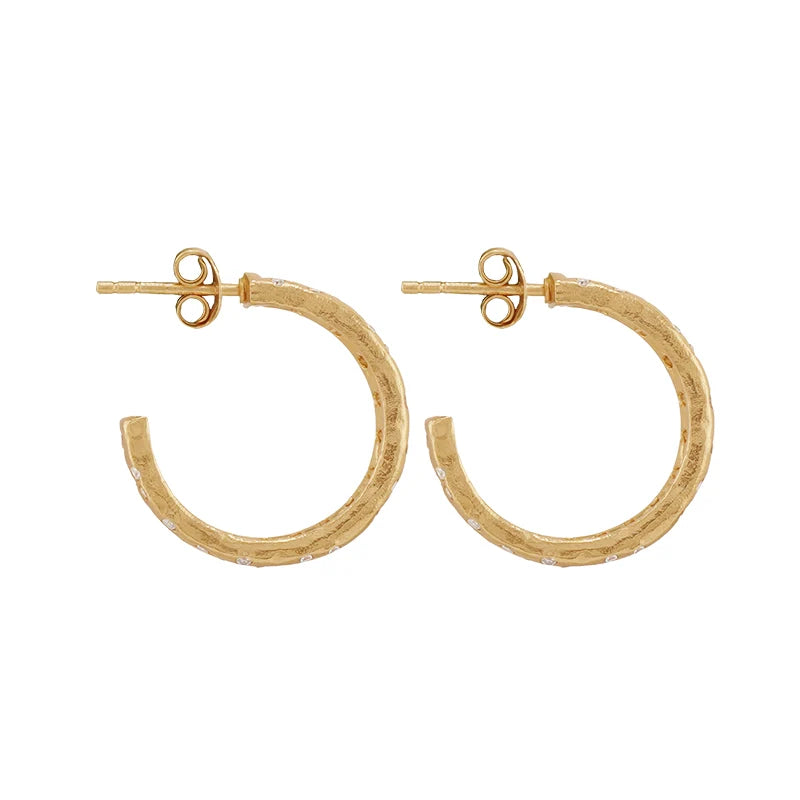 CLEOPATRAS BLING GRACCHI HOOP EARRINGS