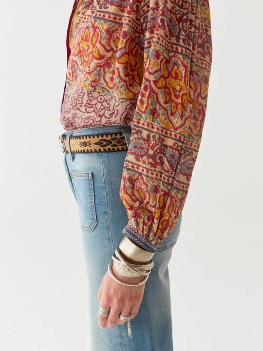 MAISON HOTEL LEANDRA BLOUSE - MULLUMBIMBY PATCH