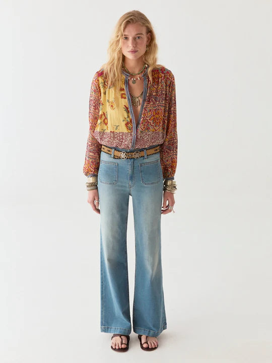 MAISON HOTEL LEANDRA BLOUSE - MULLUMBIMBY PATCH