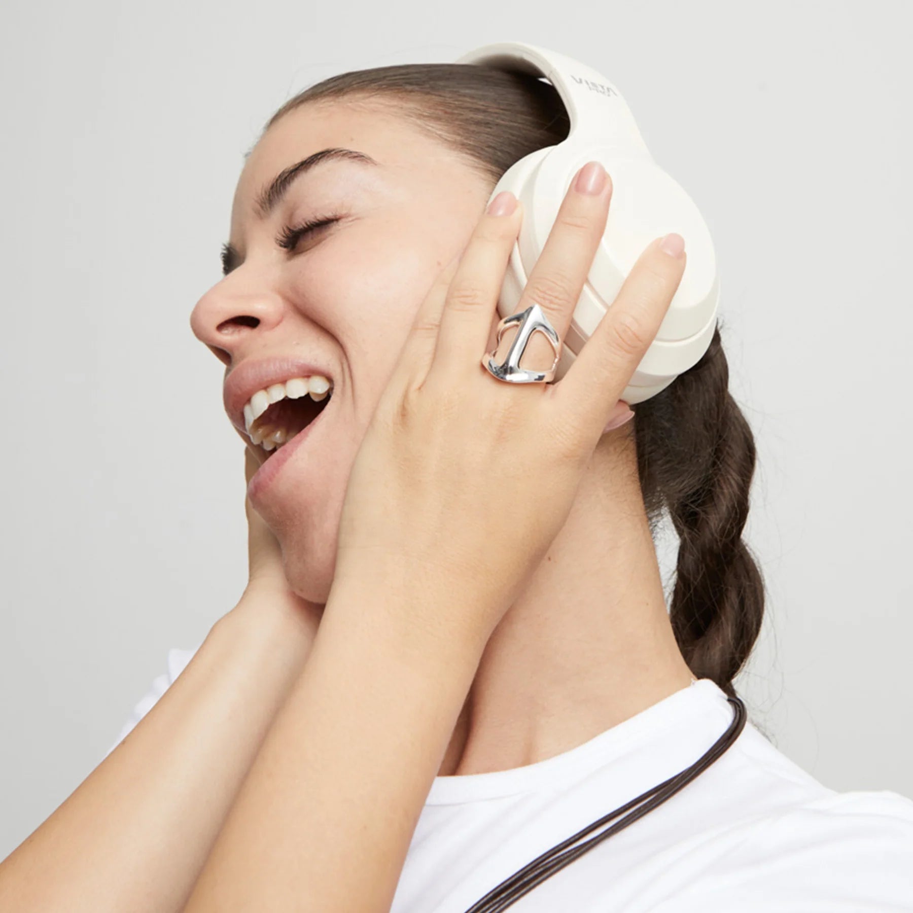 UNOde50 MAJESTIC OPEN RING SILVER